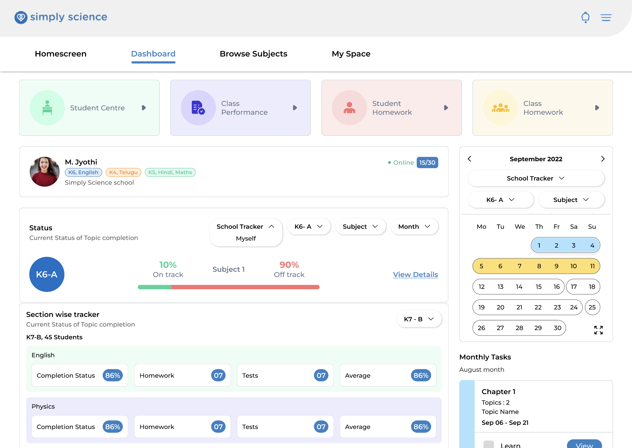 Simply Science LMS – Scalable Cloud-Based Learning Platform